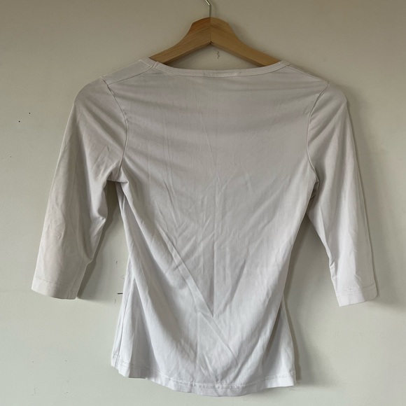 Le Chateau Stretch white top - Picture 2 of 4